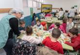 Puesta en marcha del nuevo comedor escolar del colegio Jos Mara de la Puerta