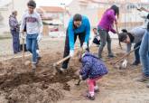 Plantacin de Huerto Ecolgico en San Antn