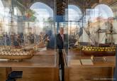 Inauguracin de la coleccin de maquetas de Julio Castelo Matrn en el Museo Naval