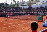 Eliminatoria de la Copa Federacin de tenis en La Manga Club Espaa-Japn