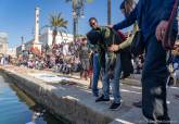Concentración en homenaje a las personas fallecidas en el Mediterráneo