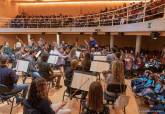 M�s de 500 j�venes asisten a la jornada de puertas abiertas de la Orquesta Sinf�nica de Cartagena