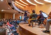 M�s de 500 j�venes asisten a la jornada de puertas abiertas de la Orquesta Sinf�nica de Cartagena