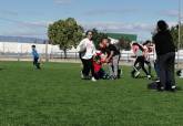 Alumnos del CEIP San Fulgencio de Pozo Estrecho comparten jornada de rugby con el C.R.U.Cartagena dentro del Programa ADE