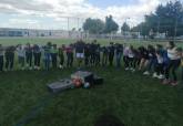 Alumnos del CEIP San Fulgencio de Pozo Estrecho comparten jornada de rugby con el C.R.U.Cartagena dentro del Programa ADE