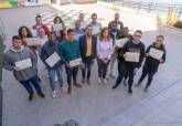 Entrega de diplomas del curso de Gestión de Pedidos del Itinere