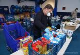 Operativo de emergencia social del Ayuntamiento para el reparto de comida y medicamentos