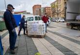 Donacin de productos bsicos de Sabic al centro de emergencia social del Ayuntamiento