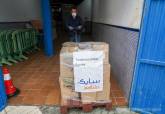 Donacin de productos bsicos de Sabic al centro de emergencia social del Ayuntamiento