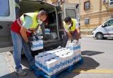 Donación de la empresa CMA Albujón al dispositivo municipal de emergencia social