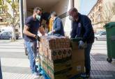 Donación alimentos empresas grupo jorber y Madness cofee