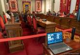 Pleno de la corporación municipal semipresencial por videoconferencia