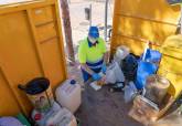 Reinicio de la actividad en los puntos mviles de recogida de residuos en barrios y diputaciones