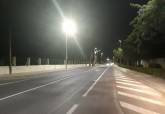 Infraestructuras instala ms de 50 luminarias led 