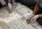 Proceso de restauración de el Edificio del Mosaico para incorporarse a la visita al Barrio del Foro Romano 