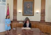 Recepcin embajadora de Letonia, Argita Daudze