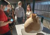 Visita a la colocaci�n de piezas del Museo del Foro Romano
