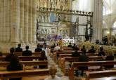 Acto de homenaje a las vctimas del Covid de la Regin en la Catedral de Murcia