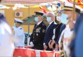 Izado de bandera y homenaje de la Armada con motivo del 12 de octubre, D�a de la Fiesta Nacional