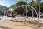 Parques infantiles precintados por el Ayuntamiento