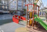 Parques infantiles precintados por el Ayuntamiento