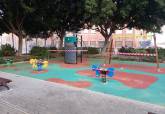 Parques infantiles precintados por el Ayuntamiento