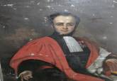 Proceso de reparación del cuadro 'Retrato del médico cartagenero Benigno Risueño de Amador'