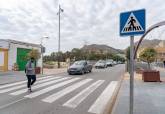 Paso de peatones del puente del Barrio de la Concepci�n, uno de los que ser� dotado con el sistema inteligente de seguridad