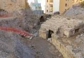 Restos del grader�o del Anfiteatro Romano de Cartagena