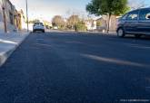 Mejora del pavimento en el paseo de San Roque de Alumbres