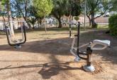 El remodelado parque de Antoares en Los Barreros