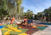 El remodelado parque de Antoares en Los Barreros