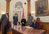 Visita institucional de Mauritania.