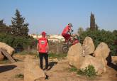 Ciclistas en Los Camachos.