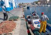 Pescadores en el Puerto de Santa Lucía