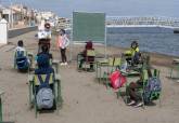 Clases en el Mar Menor.