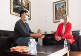 Juancho le ha presentado a Noelia Arroyo el reto 400 kilmetros contra la leucemia