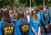 Recepcin oficial de la vicealcaldesa a los medallistas de los Campeonatos de Espaa del Club UCAM Atletismo Cartagena 