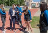 Recepción oficial de la vicealcaldesa a los medallistas de los Campeonatos de España del Club UCAM Atletismo Cartagena 