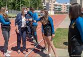 Recepcin oficial de la vicealcaldesa a los medallistas de los Campeonatos de Espaa del Club UCAM Atletismo Cartagena 