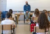 Jose Alcaraz en el Colegio San Vicente de Pal 