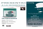 Presentaci�n de A la intemperie