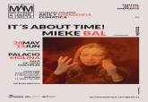 Cartel sobre la actividad de Mieke Bal