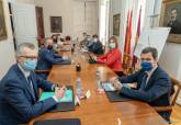 Reunin del Consejo de Gobierno de la Comunidad Autnoma en el Palacio Consistorial