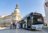 Presentación del primer autobus eléctrico cien por cien