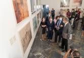 Inauguración de la exposición de Pedro Cano en el Museo del Teatro Romano