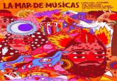 Cartel de La Mar de Músicas realizado por Ricardo Cavolo