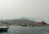Puerto nublado