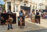 Presentación de las obras en el Palacio Consistorial.