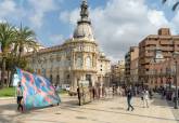 Presentación de las obras en el Palacio Consistorial.